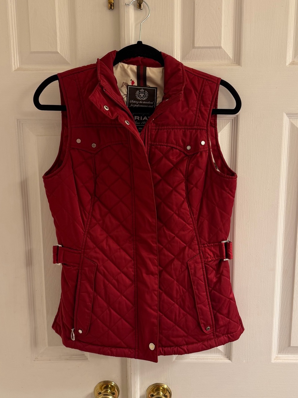 Quilted Ariat Vest Equestrian M